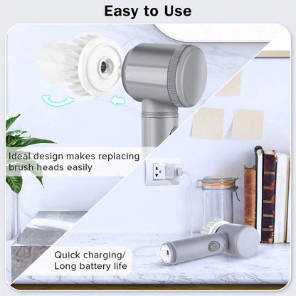 Electric Spin Scrubber