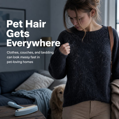 Gentle Lint Remover for Clothes & Pet Hair